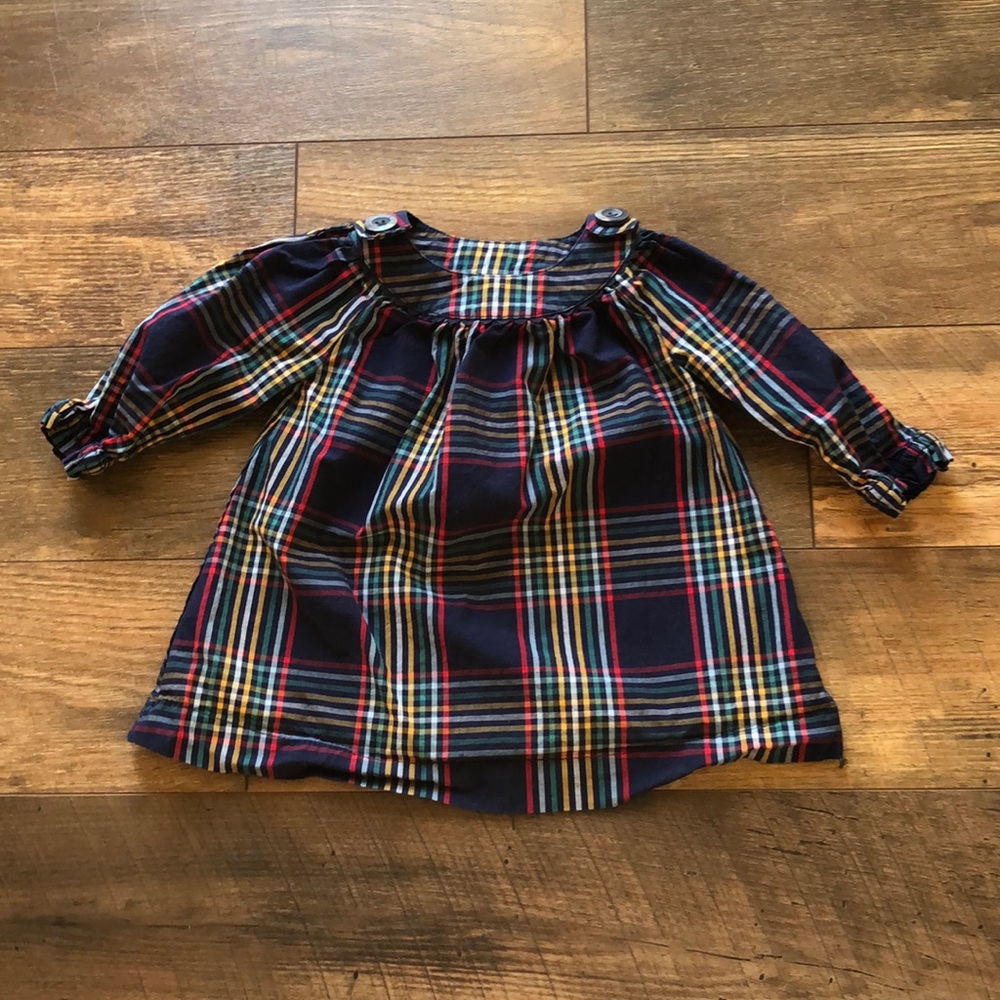 Hanna Anderson plaid dress
